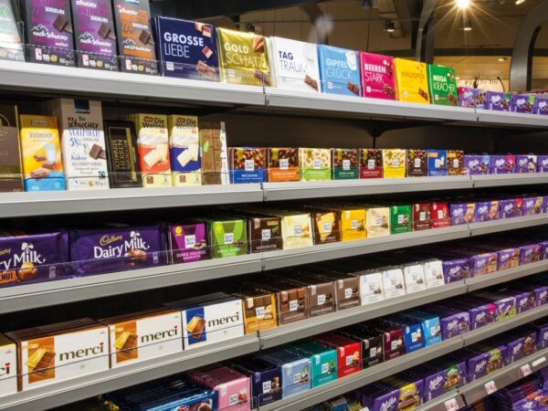 POS Regaloptimierung Bereich Schokolade