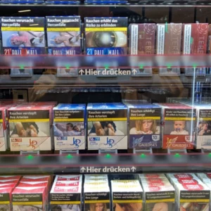 Set Aufkleber "hier drücken" für POS-T Udo Safe