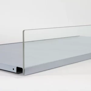 Acryl-Frontscheibe, Höhe 110 mm, Tiefe 6 mm, transparent