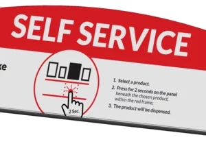 Magnetisches Infoschild für POS-T Udo Safe