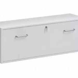 Schubladenschrank aus Holz, mit Schloss