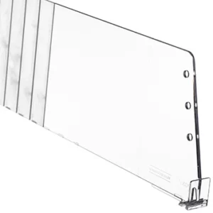 Fachteiler Vario D120 Höhe 120 mm, abbrechbar, transparent